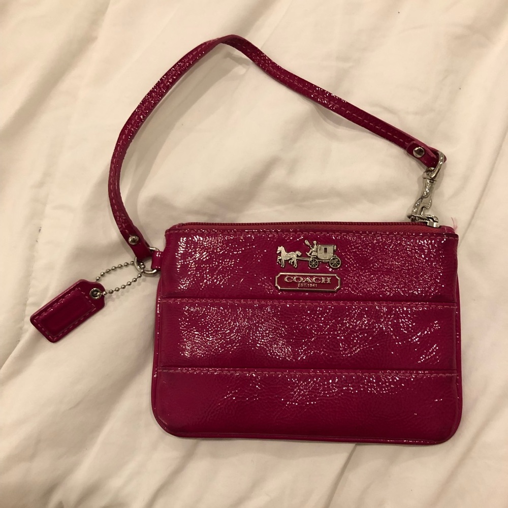 Coach Wristlet in Pink